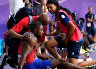 Noah Lyles se queda sin doble oro tras quedarse corto en la final de los 200m masculinos en los Juegos Olímpicos de 2024. news-08082024-221310