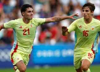 España vence a Francia 3-5 en tiempo extra: Sergio Camello anota dos goles para asegurar la medalla de oro. news-09082024-221747