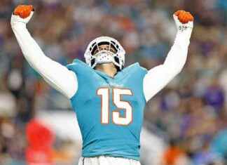 Recuperación de Jaelan Phillips: Avance importante tras lesión en el tendón de Aquiles – CBSSports.com news-12082024-191730