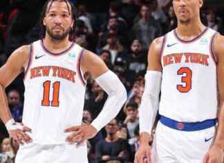 Video: Josh Hart de los Knicks le dice a Jalen Brunson que quería que Noah Lyles perdiera en los Juegos Olímpicos news-16082024-014930