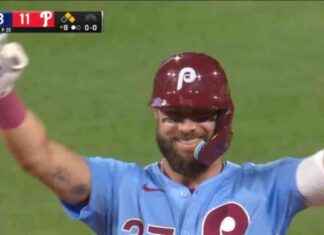 Phillies’ Weston Wilson logra ciclo al batear doble contra Nationals news-16082024-135152