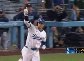 Shohei Ohtani conecta grand slam ganador para su 40º jonrón de la temporada, Dodgers vencen a Rays, 7-3 news-24082024-102614