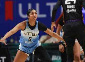 Angel Reese impresiona a los aficionados de la WNBA con su rendimiento en la segunda mitad en la victoria de Sky sobre Sun. news-24082024-102742