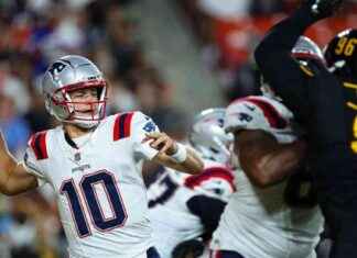 Drake Maye de los Patriots recibe elogios de los aficionados de la NFL ante los Commanders; Brissett sufre lesión news-26082024-103659