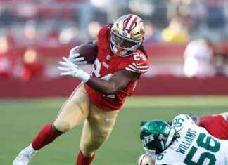 El Rendimiento de Jordan Mason de los 49ers Recibe Elogios de los Fans de la NFL tras la Lesión de Christian McCaffrey news-10092024-061057