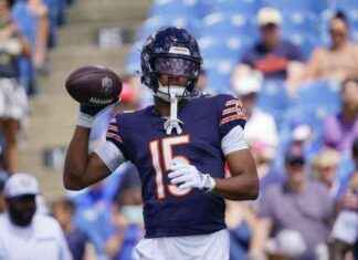 Lesiones de Rome Odunze: Reportes indican esguince en el ligamento colateral medial izquierdo news-10092024-084723