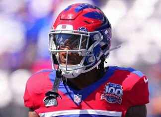 Lesión de rodilla de Malik Nabers minimizada por Brian Daboll de los Giants: ‘Sin preocupaciones’ para la Semana 2 news-13092024-185410