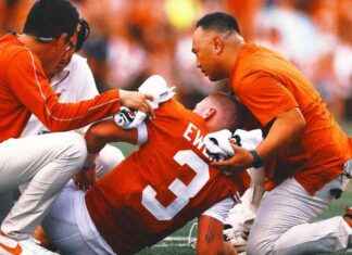 Quinn Ewers se retira del juego Texas vs. UTSA con lesión abdominal, Arch Manning toma el relevo news-15092024-045952