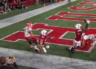 Dylan Raiola realiza un pase INCREÍBLE a Isaiah Neyor para un touchdown de 11 yardas, dando a Nebraska la ventaja sobre Illinois news-21092024-070157