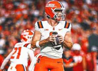 Luke Altmyer lanza 4 pases de touchdown, lidera a Illinois a una victoria 31-24 en tiempo extra sobre Nebraska news-21092024-150931