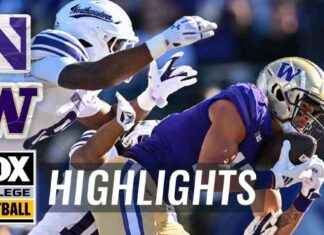 Destaques del partido entre Northwestern Wildcats y Washington Huskies | FOX Fútbol Americano Universitario news-22092024-150139
