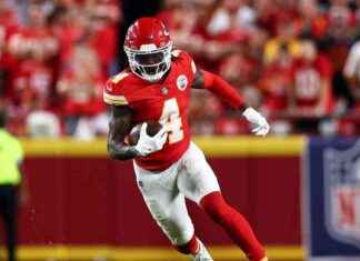 Rashee Rice, receptor de los Chiefs, colocado en la lista de lesionados con una lesión de rodilla, fuera al menos 4 juegos news-03102024-232349
