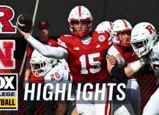 Destaques del partido entre Rutgers Scarlet Knights y Nebraska Cornhuskers | FOX College Football news-06102024-031219