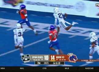 Ashton Jeanty anota un INCREÍBLE touchdown de 75 yardas, ampliando la ventaja de Boise State sobre Utah State news-06102024-031240
