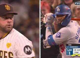 Teoscar Hernández de los Dodgers conecta un GRAND SLAM contra los Padres | MLB on FOX news-09102024-060122