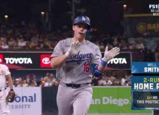 Will Smith de los Dodgers conecta un jonrón de dos carreras para ampliar la ventaja ante los Padres news-10102024-061055