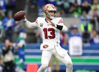 Brock Purdy recibe elogios de los aficionados de la NFL tras la victoria clave de los 49ers sobre los Seahawks en la NFC Oeste. news-11102024-121935