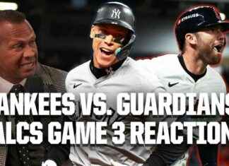 Reacción de Alex Rodriguez, Derek Jeter y David Ortiz a la victoria de Cleveland en el Juego 3 ALCS: Yankees vs. Guardians news-18102024-082513