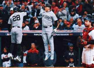 Los Yankees vencen a los Guardians en el noveno inning, ganan 8-6 y toman ventaja 3-1 en la ALCS. news-19102024-083207