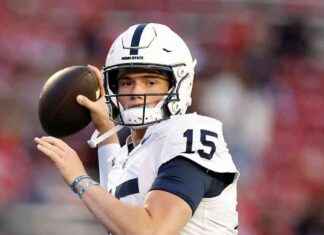 Lesión de Drew Allar en la victoria de Penn State vs. Wisconsin, estado vs. Ohio State por determinar news-27102024-094224