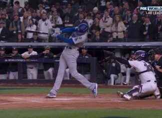 Freddie Freeman conecta un jonrón de dos carreras para dar a los Dodgers una ventaja temprana de 2-0 sobre los Yankees en el Juego 3 news-29102024-040250