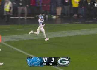 Kerby Joseph intercepta a Jordan Love y regresa para un TD de 27 yardas, ampliando la ventaja de los Lions frente a los Packers | Momentos destacados de la NFL news-04112024-020700