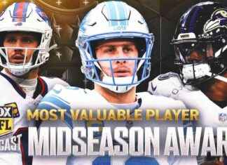 Jared Goff, Lamar Jackson y Josh Allen lideran premio MVP a mitad de temporada | NFL en FOX Podcast news-05112024-111113
