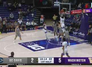 Increíble jugada de alley-oop entre Washington y Franck Kepnang contra UC Davis news-06112024-112041
