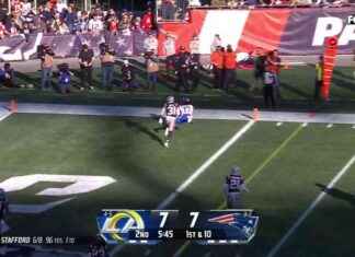 Increíble atrapada de Puka Nacua para touchdown en el Rams vs Patriots news-17112024-222447