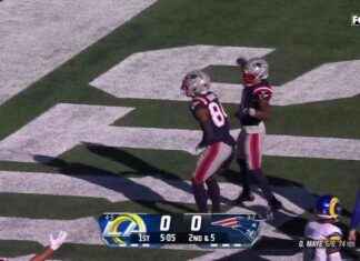 Drake Maye conecta con Kendrick Bourne para un touchdown de nueve yardas y da a los Patriots la ventaja sobre los Rams news-17112024-222511