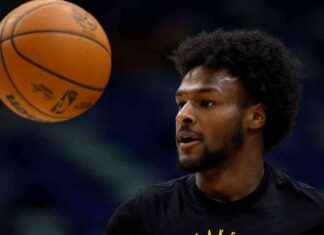 Lesión en el talón de Bronny James de los Lakers tras su aparición en la G League, dudoso vs. Jazz news-19112024-044342