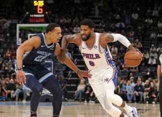 Lesión de rodilla deja a Paul George fuera del juego contra 76ers vs. Grizzlies news-21112024-061408