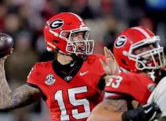 Carson Beck, Georgia criticado por aficionados de CFB tras victoria en 8OT vs. Georgia Tech news-30112024-121012