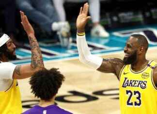 Anthony Davis brilla mientras LeBron James y Lakers vencen a los Hornets en medio de la lesión de LaMelo anthony-davis-brilla-mientras-lebron-james-y-lakers-vencen-a-los-hornets-en-medio-de-la-lesin-de-lamelo