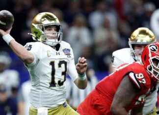 La victoria de Notre Dame sobre Georgia en el Sugar Bowl mientras los fanáticos elogian la carrera de los Irish en el CFP la-victoria-de-notre-dame-sobre-georgia-en-el-sugar-bowl-mientras-los-fanticos-elogian-la-carrera-de-los-rish-en-el-cfp