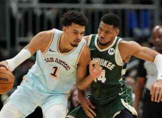 Duelo Victor Wembanyama vs. Giannis cautiva a los fans de la NBA mientras los Spurs vencen a Dame, Bucks. duelo-victor-wembanyama-vs-giannis-cautiva-a-los-fans-de-la-nba-mientras-los-spurs-vencen-a-dame-bucks