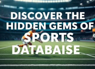 Descubre las joyas escondidas de las bases de datos deportivas Discover the hidden gems of sports databases