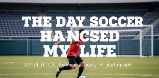 El Día que el Fútbol Cambió Mi Vida (y No Fue por un Gol) The Day Soccer Changed My Life (And It Wasn't Because of a Goal)