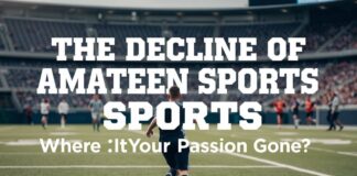 El Declive del Deporte Amateur: ¿Dónde Está la Pasión? The Decline of Amateur Sports: Where Has the Passion Gone?